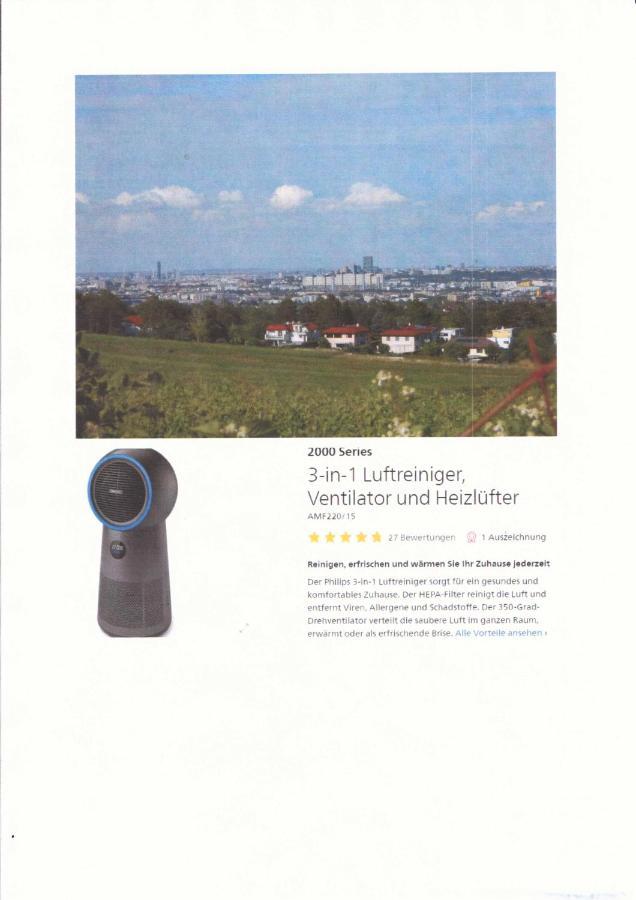 דירות Top Over Vienna, Perchtoldsdorf Weinberge Ideal With Car מראה חיצוני תמונה